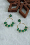 Stone earrings (1-256) JEWELSTYLE