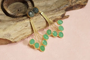 Stone earrings (1-449)(ON SALE) JEWELSTYLE